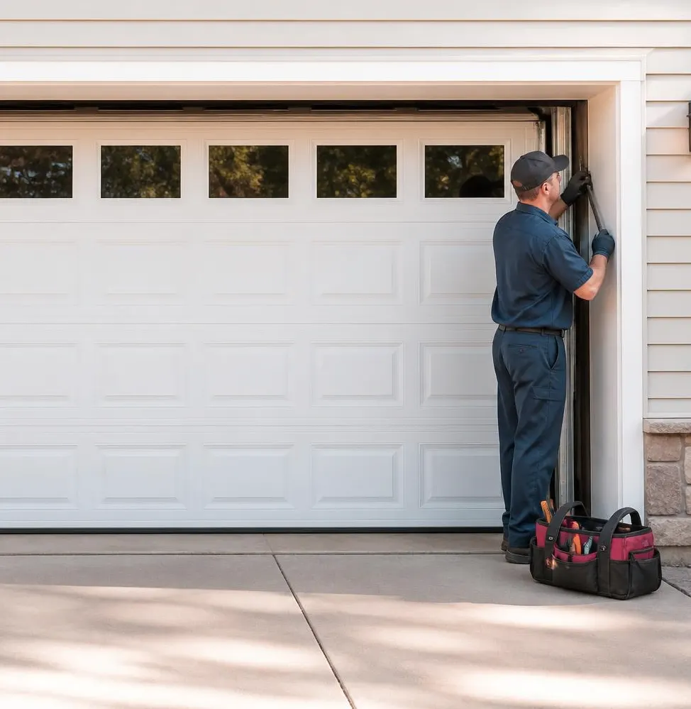Garage Door in Rural Hall